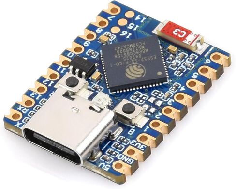 لوحة ESP32-S3-Zero Mini Dev تعتمد على معالج ESP32-S3 ثنائي النواة، وتردد تشغيل يصل إلى 240 ميجا هرتز، ودعم Wi-Fi 2.4 جيجا هرتز وBluetooth 5، وفلاش 8 ميجا بايت، وذاكرة PSRAM سعة 8 ميجا بايت in Kuwait