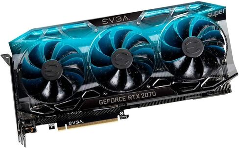 EVGA GeForce RTX 2070 Super FTW3 Ultra, Overclocked, 2.75 Slot Extreme Cool Triple + iCX2, 65C Gaming, RGB, Metal Backplate, 8GB GDDR6, 08G-P4-3277-KR (Renewed) in Kuwait