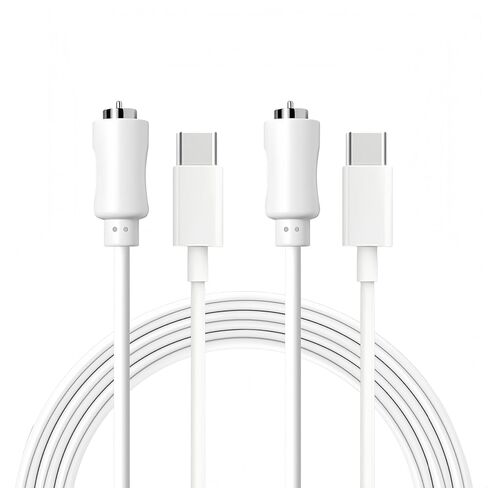 1 Pack - Universal Magnetic Charging Cable for 1 Dot Massagers, 82cm / 2.7ft USB-A DC 1 Pin Magnetic Replacement Charger Compatible with Personal Massagers and Rose & Other Rechargeable Toys (USB-A) in Kuwait