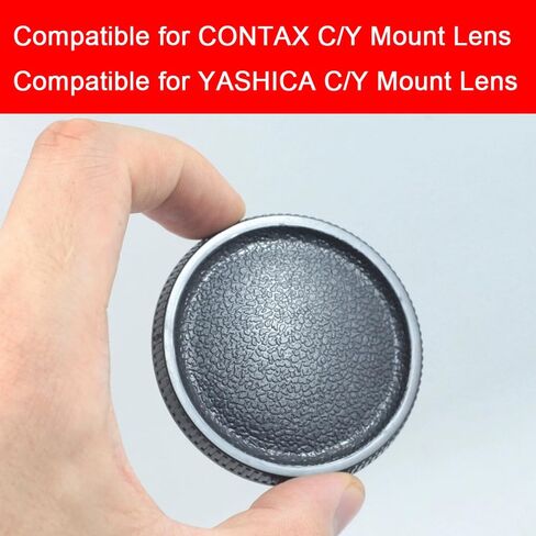 غطاء جسم كاميرا CY وغطاء عدسة خلفي متوافق مع CONTAX، متوافق مع مجموعة كاميرا Yashica C/Y Mount Lens (عبوتان) in Kuwait