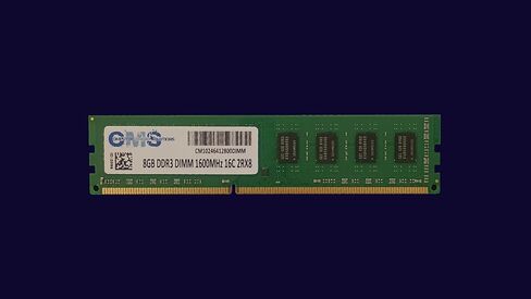 ذاكرة الوصول العشوائي CMS 8GB (1x8GB) DDR3 12800 1600MHz Non ECC DIMM متوافقة مع Lenovo ThinkCentre M73 / M73e Small/Tower - A64 in Kuwait