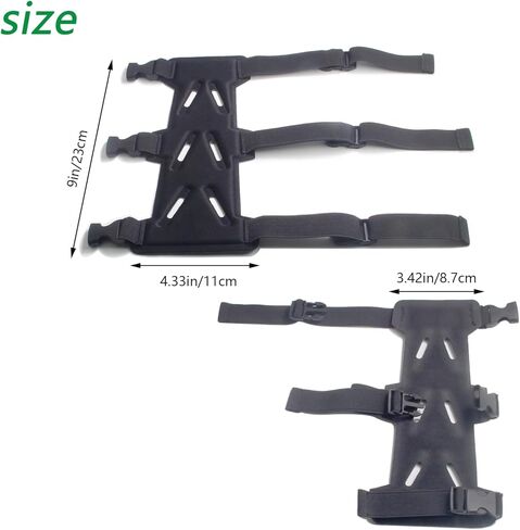 2-Pack Lightweight Archery Arm Guard,Adjustable Elastic Strap Forearm Protector,Unisex for Left or Right Hand,Easy On/Off & Quick Recovery,Suitable for Archery Sports in Kuwait