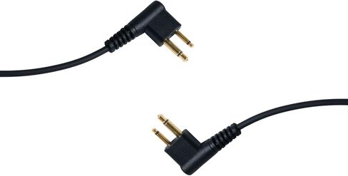 2 pin Earpiece Headset with PTT Mic G Shape for Motorola Cp200d Cp200 Cp100d Cp185 Cls1410 Cls1110 bpr40 rdm2070d mag one dlr1060 bc130 M1 R2 Walkie Talkies Two Way Radio,10 Pack in Kuwait