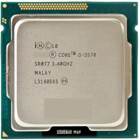 معالج c I5-3570 I5 3570 (ذاكرة تخزين مؤقت 6 ميجا، 3.4 جيجا هرتز) LGA 1155 جهاز كمبيوتر شخصي وحدة المعالجة المركزية رباعية النواة I in Kuwait