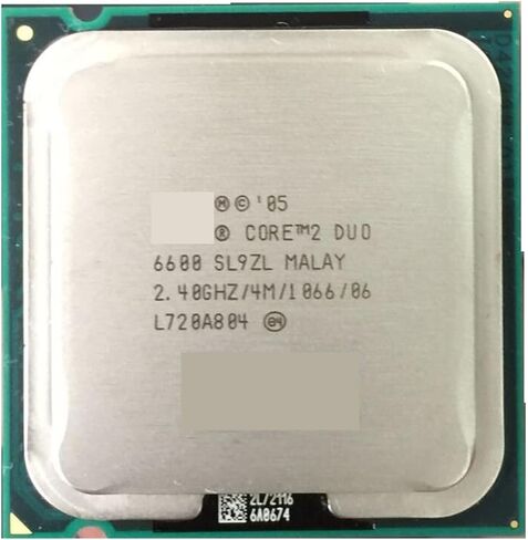 E6600 Original Desktops CPU Processor 2M/2.4 GHz/1066 FSB LGA 775 Dual-CORE Scrattered Pieces in Kuwait
