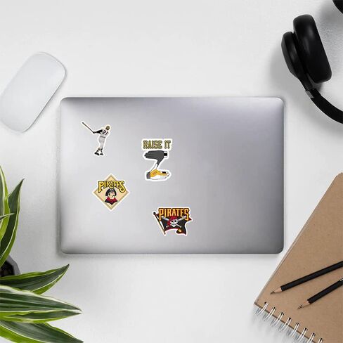 24 PCS American Baseball Team Stickers for Water Bottle, Laptop, Bicycle, Computer, Motorcycle, Travel Case, Car Decal Decoration Sticker 2-2.5 inches in Kuwait