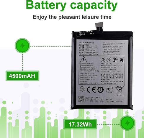 بطارية TLP043D1 4.4V 4500mAh، متوافقة مع TCL 10 PRO، تأتي مع أداة تركيب البطارية in Kuwait