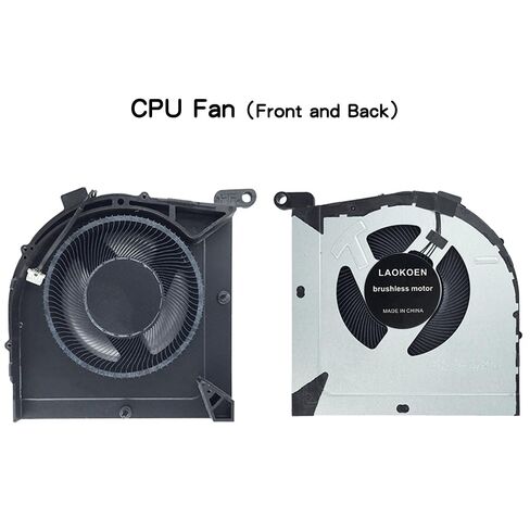 New Replacement Cooling Fans for RTX4060/Ti Lenovo LOQ 15IRH8(Type:82XV) LOQ 16IRH8(Type:82XW) LOQ 15APH8(Type:82XT) LOQ 16APH8(Type:82XU) GeekPro G5000 IRH8 DC 12V 0.6A Fan P/N：FQRK FQRL in Kuwait