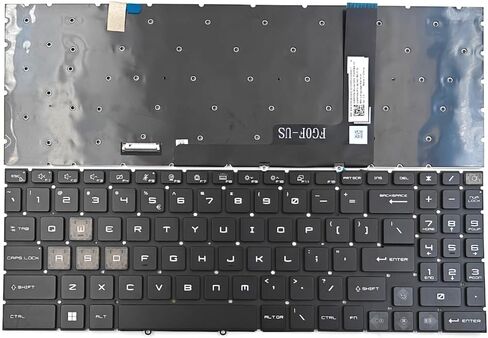 لوحة مفاتيح بديلة بإضاءة خلفية لكل مفتاح لـ MSI Raider GE68 HX GE68HX GE68HX-13V GE68HX-13VF GE68HX-13VF-062US GE68HX-13VG GE68HX-13VI GE68HX-13VH GE68HX-14V GE68HX-VFG GE68HX-14VGG GE68HX-14VHG in Kuwait