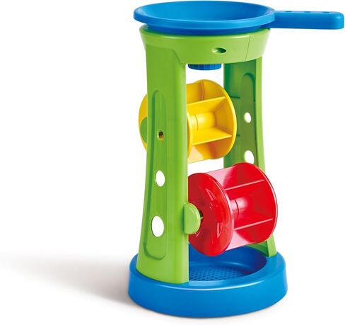 Hape Double Sand and Water Wheel Kid's Beach Toy L: 8.1, W: 11.4, H: 6.4 inch in Saudi Arabia