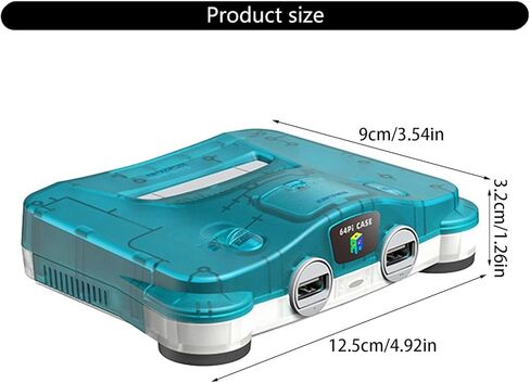 64pi Case for 5 with Safe Shutdown Reset Double USB Ports Card Storage Box in Kuwait