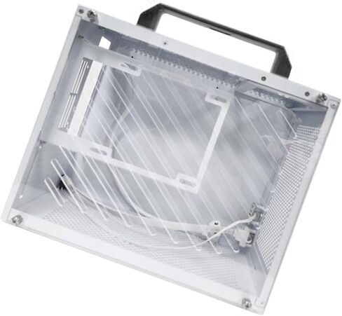 حقيبة كمبيوتر Docooler مع لوحة جانبية من الأكريليك، تدعم اللوحة الأم MATX ITX/وحدة معالجة الرسومات 280 مم، حقيبة كمبيوتر مدمجة متينة مع مساحة تجميع مجانية in Kuwait