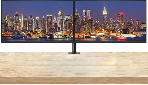 Dell U3023E 30-inch 1600P 2K WQHD 60Hz 5ms UltraSharp Monitor, 2-Pack Low Blue Light, Full Dock, IPS, HDMI, DisplayPort, USB Hub, USB-C, Ethernet and Desk Mount Dual Monitor Stand (Renewed) in Kuwait