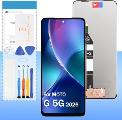 Yondista الأصلي ل Mototola موتو G 5G 2026 XT2613-1 قطع غيار للشاشة 6.7 "شاشة الكريستال السائل مجموعة رقمنة اللمس in Kuwait