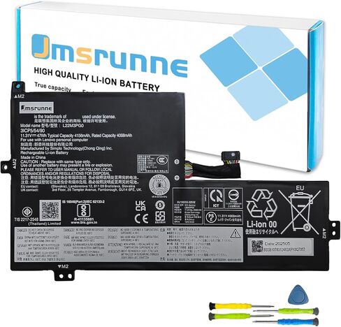 47Wh L22M3PG0 L22B3PG0 SB11K08429 Battery Replacement for Lenovo 100e Chromebook Gen4 500e 300e Yoga Chromebook Gen4 IP Flex 3 Chrome 12IAN8 Slim 3 Chrome 14M868 Series L22C3PG0 L22D3PG0 L22X3PG0 in Kuwait