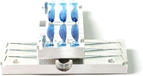قالب طعم من FatFish V20A-6C مصنوع من البلاستيك الناعم لصنع قالب حقن لصيد الأسماك من الألومنيوم مقاس 2 بوصة in Kuwait
