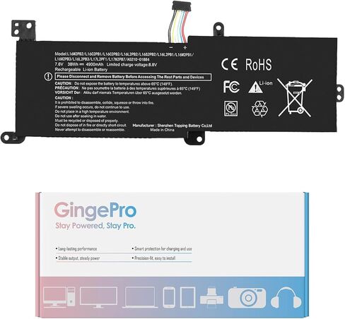 بطارية بديلة L16M2PB2 لجهاز Lenovo IdeaPad 330 320 320-14AST 320-14IAP 320-14IKB 320-14ISK 320-15ABR 320-15AST 320-15IAP 320-15IKB 320-15ISK 320-17IKB كمبيوتر محمول L16L2PB3 L16C2PB2 in Kuwait