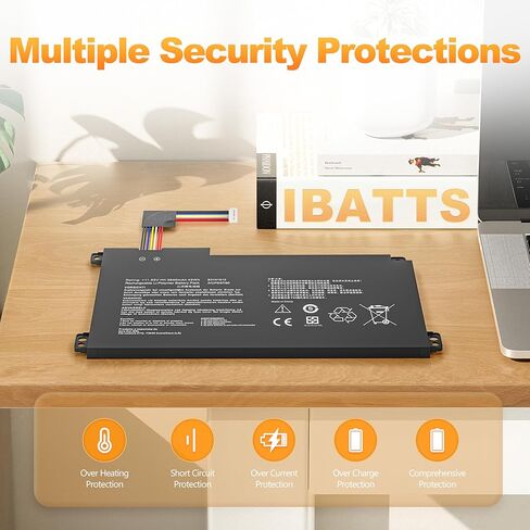 B31N1912 C31N1912 بطارية كمبيوتر محمول بديلة لـ ASUS VivoBook E410 E410MA E410M L410MA E410KA F414MA E510 E510M E510MA E510KA R522MA F414MA-EK1890WS L510MA-WB04، 11.55V 42Wh in Kuwait