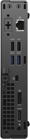جهاز الكمبيوتر المكتبي Dell OptiPlex 3080 Micro Intel Core i5-10500 وذاكرة الوصول العشوائي (RAM) سعة 16 جيجابايت وسعة 512 جيجابايت SSD ولوحة مفاتيح وماوس Windows 11 Pro (متجدد) in Kuwait