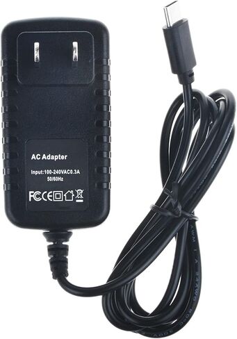 Digipartspower التيار المتناوب/تيار مستمر محول التيار الكهربائي سلك شاحن للكمبيوتر اللوحي Insignia NS-P11W7100 11.6" in Kuwait