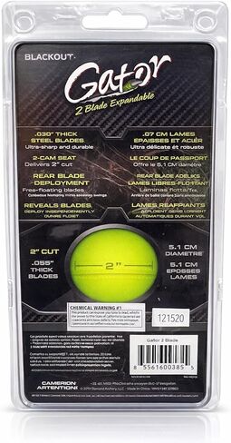 2-Blade Expandable Broadheads 100 Grain – Razor Sharp Steel Blades – Archery Hunting Broadhead – Pack of 3 in Kuwait