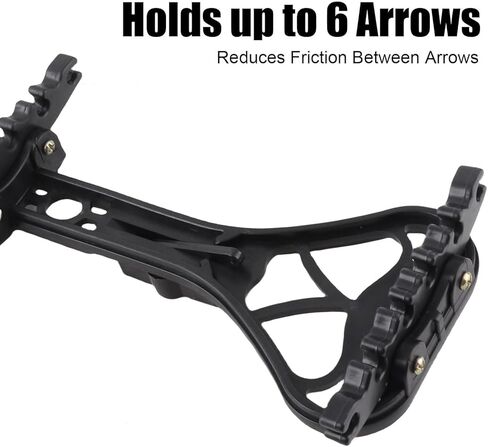 Quick Release Bow Quiver 6 Composite Pulley Bow Box Quick Detach Quiver for Archery Storage Durable Lightweight Easy Install Accessories Included Outdoor Sports in Kuwait
