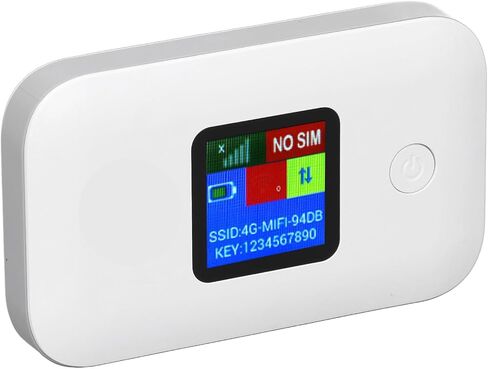 نقطة اتصال واي فاي 4G LTE بسرعة 300 ميجابت في الثانية لتوصيل 10 أجهزة لتلفزيون الكمبيوتر المحمول أثناء السفر، وجهاز التوجيه المحمول الذي يعمل بمنفذ USB مع فتحة بطاقة SIM، وأمان WPA2 للمنزل والمكتب في الهواء الطلق in Kuwait