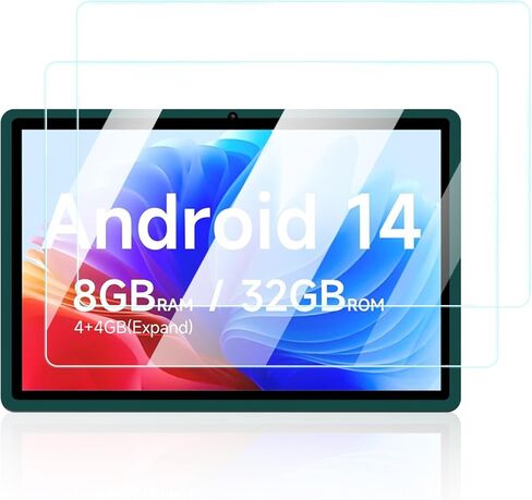 Screen Protector for Aheadlink Q8PRO Tablet 7 inch Android Tablets, Anti-Scratch 9H Hardness Touch Sensitive 2.5D Rounded Edges Bubble Free Easy to Install,2 Pack. in Kuwait