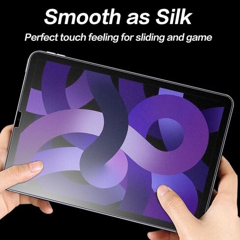 2 Pack Matte Glass Screen Protector Designed for iPad Air 5th 4th Generation (Air 5/4, 10.9 Inch, 2022/2020) iPad Pro 11 Inch (2022/2021/2020/2019) Tablet, Anti-Glare/Easy Installation/Smooth as Silk in Kuwait
