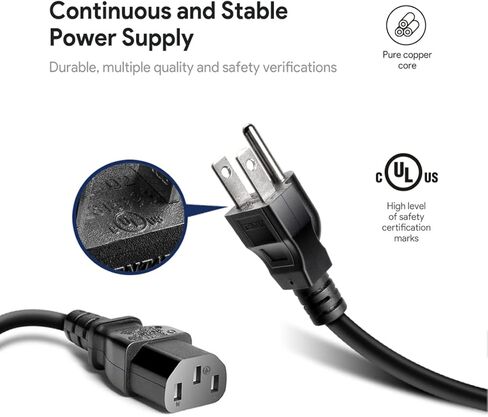 140W 19V Charger Compatible with LG 34" 34UM94 34UM95 34UC87 34UM94P 34UM95P 34GK950G 34GK950F 34WN80CB Monitor EAY65768902 ADS-150KL-19N-3 190140E V220 V325 V720 V960 Adapter Power Supply Cord in Kuwait