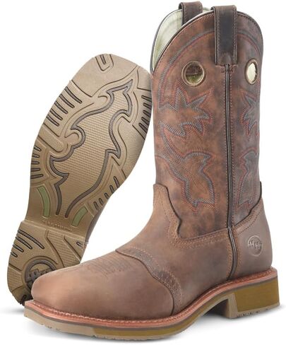 Double H Men's Antonio CT Light Brown 9 2E US in Saudi Arabia