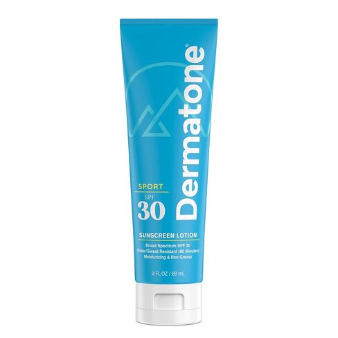 Dermatone Mineral Sunscreen SPF 30 | الوجه والجسم | ترطيب | آمن على الشعاب المرجانية، ومقاوم للماء (80 دقيقة) | أنبوب 2.0 أونصة in Kuwait
