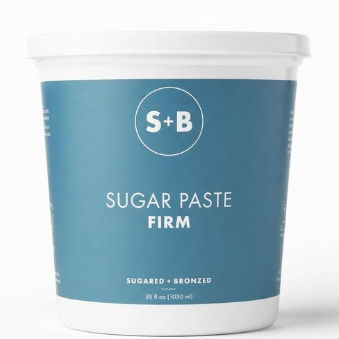 SUGARED + BRONZED SUGAR PASTE - MEDIUM. Sugaring Paste Ideal for Fine/Soft Hair on Arms, Legs, Underarms, Brazilian, Bikini, and/or Back for Medium and Advanced Skill Levels. in Saudi Arabia