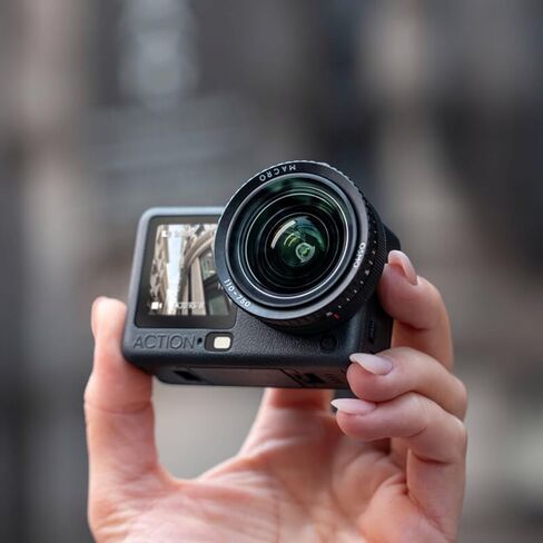 Original Macro Lens for DJI Osmo Action 6, for Close-up Shooting, Focus Range from 11 cm to 75 cm, DJI Osmo Action 6 Accessories in Kuwait