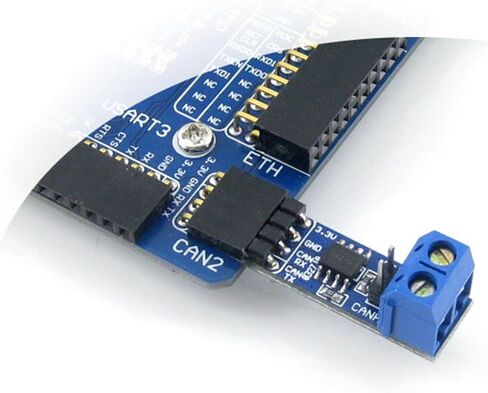 (2 قطعة) لوحة إرسال واستقبال SN65HVD230 CAN لتوصيل MCUs بشبكة CAN، Pinout متوافق مع PCA82C250، حماية ESD، وحدة اتصال CAN Bus، 3.3 فولت in Kuwait