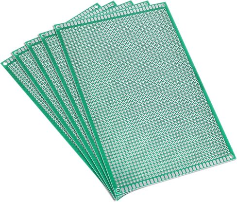 5 قطع من لوحة PCB مقاس 10 × 10 سم لوحة مثالية من جانب واحد، لحام وطلاء لوح الخبز الإلكتروني، نماذج أولية من لوحات دوائر PCB لمشاريع اللحام الإلكترونية ذاتية الصنع (4 بوصات × 4 بوصات) in Kuwait