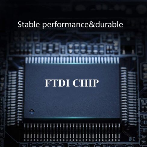 كابل محول واجهة USB إلى DMX مع كابل برمجة محول FT232RNL Chip RS485 يدعم Freestyler/QLC+/ Dmxcontrol/Soundswitch/Lightkey/Lightjams (5 أقدام) in Kuwait