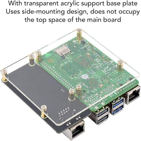 Bewinner PCIe to 2.5G Ethernet Adapter Board | RTL8125 Chip, Plug & Play for RasPi 5 / NAS/Routers, 2500Mbps RJ45 LAN Port with PCIe X1 Gen2 Interface in Kuwait