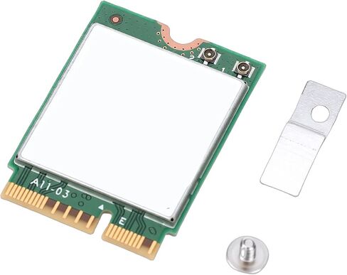 بطاقة Yunseity AX1675i WiFi 6E، محول WiFi 6E AX211NGW PCIe المتقدم مع بلوتوث 5.3، للجيل الحادي عشر من وحدة المعالجة المركزية M.2 160 ميجا هرتز 2.4 جيجا 5 جيجا 6 جيجا هرتز in Kuwait
