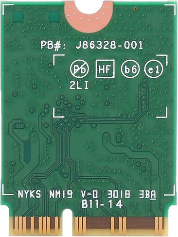 Yunseity WiFi 6 Network Card 2.4Gbps M.2 CNVio2 Interface with Bluetooth 5.0 for MU MIMO for Wins 10 64-bit in Kuwait