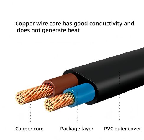 Compatible with CCV F33 F31, FRESMOL VC018, Cordless Air Duster USB Type-C Charging Cable | Fast 5V/2A | 4.9 FT Replacement Cable in Kuwait