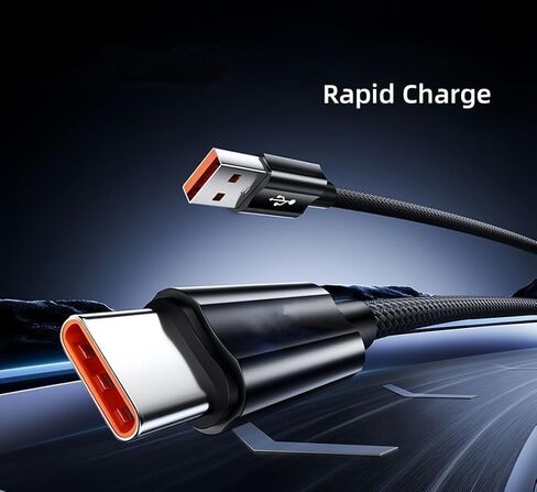 Compatible with CCV F33 F31, FRESMOL VC018, Cordless Air Duster USB Type-C Charging Cable | Fast 5V/2A | 4.9 FT Replacement Cable in Kuwait