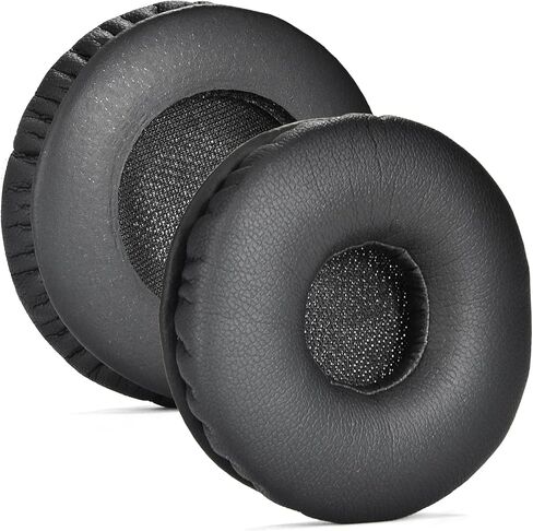 وسائد أذن بديلة من الجلد البروتيني من Levigo متوافقة مع Jabra Biz 2300 USB Duo/Biz 2300 QD/Biz 2300 USB MS، أجزاء إصلاح سماعة الرأس معزولة للضوضاء وسادة الأذن in Kuwait