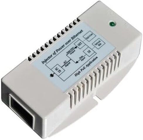 TP-POE-HP-48G - 100-240VAC Input, 56V Gigabit Passive PoE Injector, 50W, with US Power Cord in Kuwait