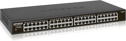 NETGEAR GS348 محول جيجابت إيثرنت غير مُدار ذو 48 منفذًا (متجدد) in Kuwait