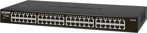 NETGEAR GS348 محول جيجابت إيثرنت غير مُدار ذو 48 منفذًا (متجدد) in Kuwait