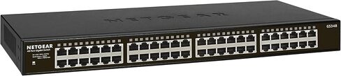 NETGEAR GS348 محول جيجابت إيثرنت غير مُدار ذو 48 منفذًا (متجدد) in Kuwait