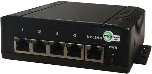 TP-SSW5-NC - محول PoE غير مُدار عالي الطاقة 12-57 فولت، 5 منافذ in Kuwait