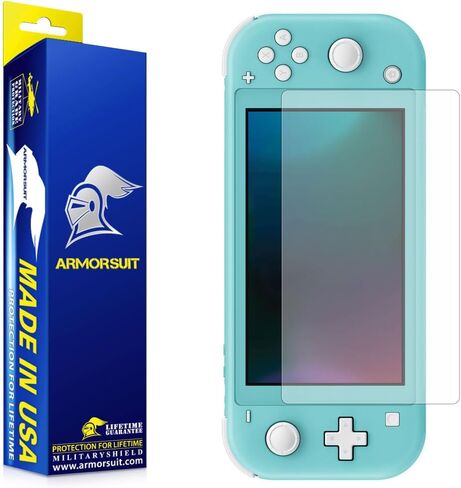واقي شاشة مضاد للتوهج من ArmorSuit MilitaryShield متوافق مع Nintendo Switch Lite (2019) - [أقصى تغطية] طبقة غير لامعة مضادة للفقاعات in Kuwait