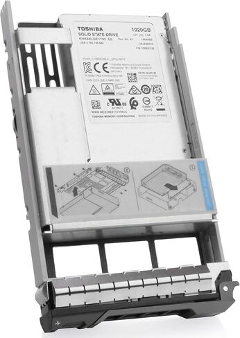 Dell 1.92 تيرابايت SATA 6 جيجابت/ثانية TLC Hybrid 3.5in Enterprise PowerEdge SSD للقراءة المكثفة لـ: R630، R730، R730xd، R830، R930، R620، R720، R720xd، R520، R420 0KJR1M G13 (متجدد) in Kuwait